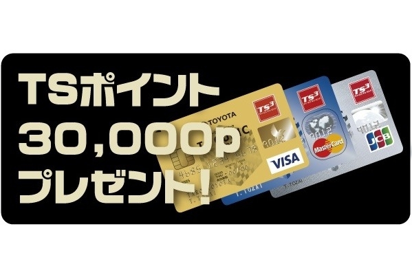 TSポイント30,000pプレゼント