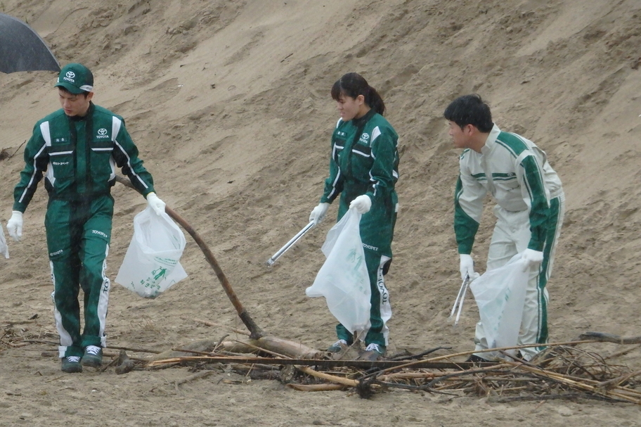 鳥取砂丘清掃