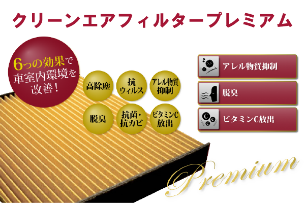 クリーンエアフィルタープレミアム