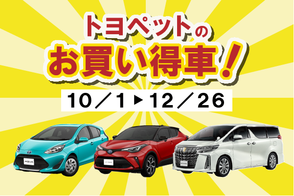 魅力のてんこ盛りキャンペーン_お買い得車