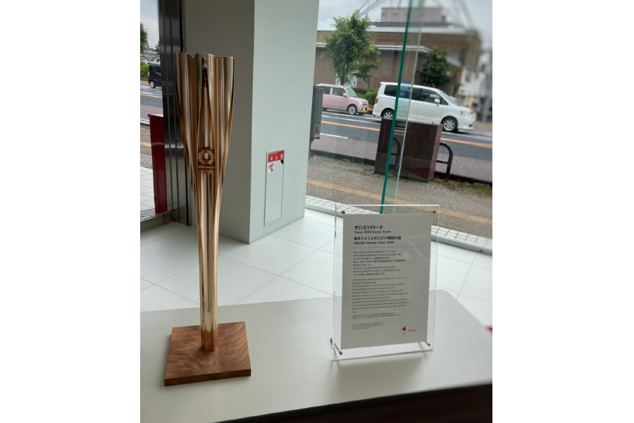 聖火リレートーチ展示_展示①
