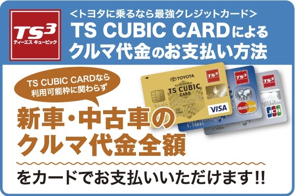 TS CUBIC CARDお支払い方法