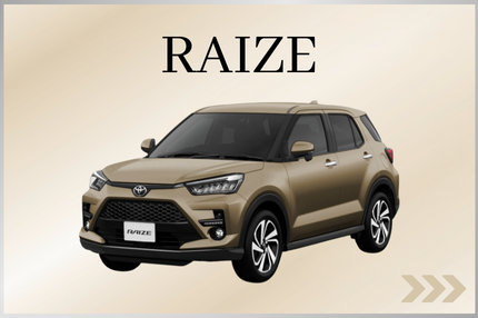 2025.07 おすすめ車種ライズ